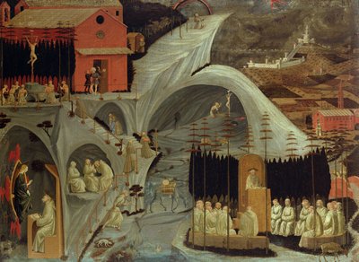 Thebaid，c.1460 作者 保罗·乌切洛